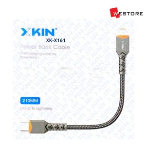 XKIN POWER BANK CABLE 21CM USB-C TO LIGHTNING, XK-X161