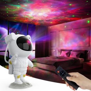 ASTRONAUT STAR PROJECTOR WITH NEBULA - TIMER & REMOTE CONTROL, TYD-YHY-001