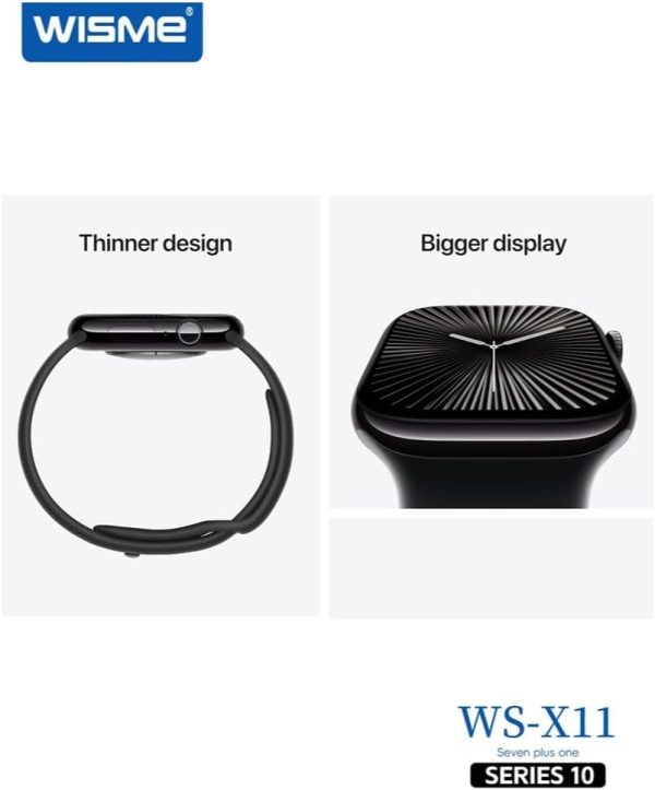 WISME SMART WATCH WS-X11 7 PLUS 1 - Image 4