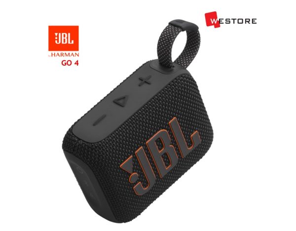JBL GO 4 PORTABLE BLUETOOTH SPEAKER BLACK - Image 2