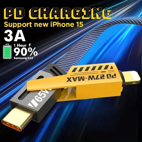 FAST CHARGING CABLE 4 IN 1 USB TO C - Image 4