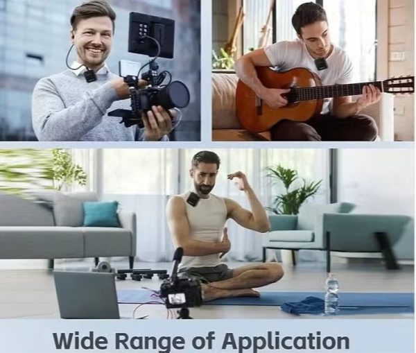 WIRELESS MICROPHONE F11-2 FOR IPHONE, ANDROID AND CAMERA - Image 4