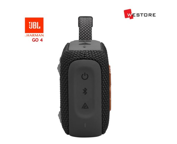 JBL GO 4 PORTABLE BLUETOOTH SPEAKER BLACK - Image 3