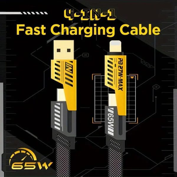 FAST CHARGING CABLE 4 IN 1 USB TO C - Image 5
