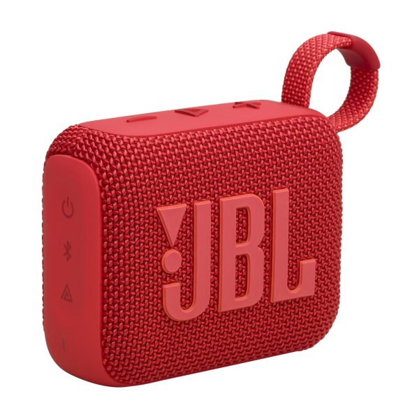 JBL GO 4 PORTABLE BLUETOOTH RED