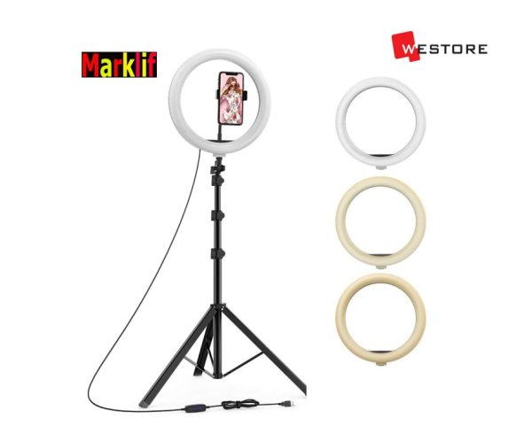 CXB-260 10" INCH (26cm) LED RING FILL LIGHT WITH TRIPOD STAND