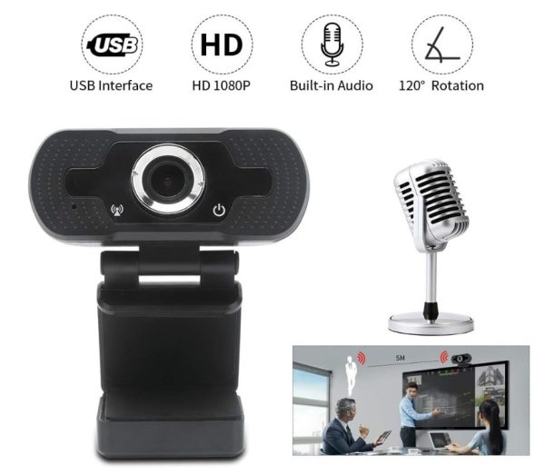 WEB CAMERA FULL HD 1080P HY-X53 0614 USB - Image 7