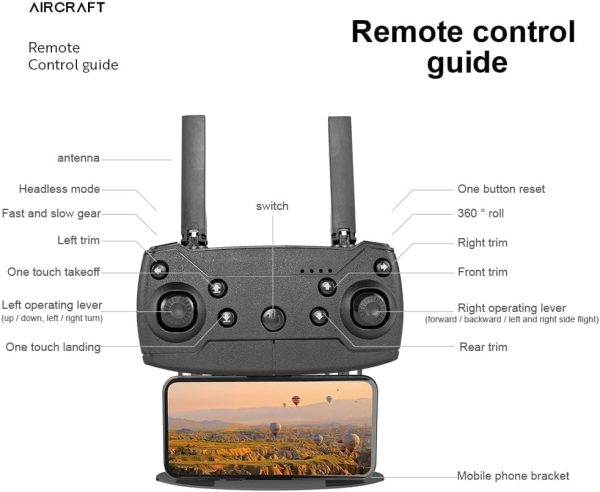 MINI DRONE E88 PRO 2.40GHZ - Image 5