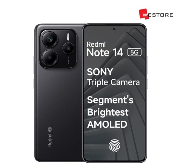XIAOMI REDMI NOTE 14 5G 256GB TITAN BLACK 8GB RAM