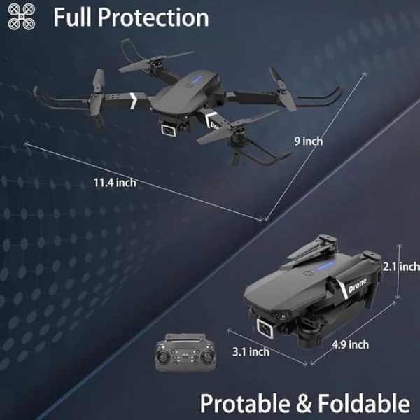 MINI DRONE E88 PRO 2.40GHZ - Image 4