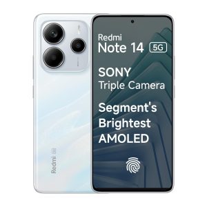 XIAOMI REDMI NOTE 14 5G 256GB MYSTIQUE WHITE 8GB RAM