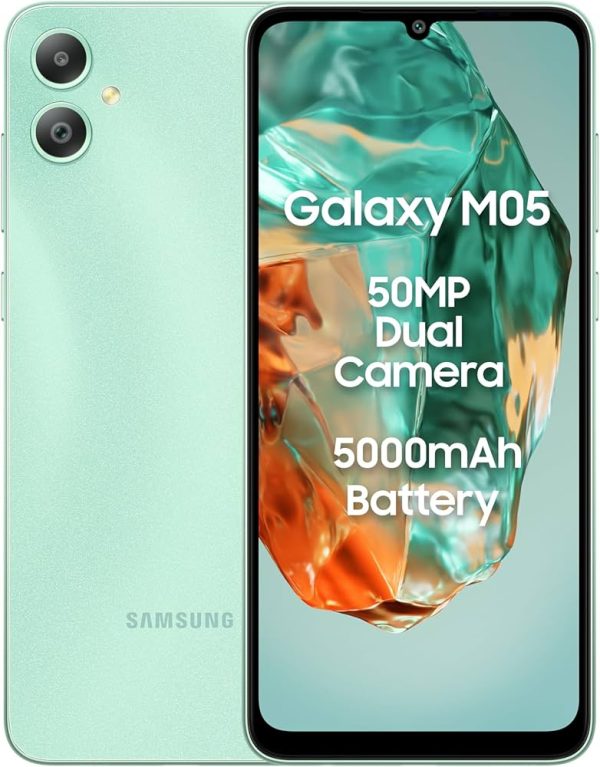 SAMSUNG GALAXY M05 64GB 4GB RAM MINT GREEN