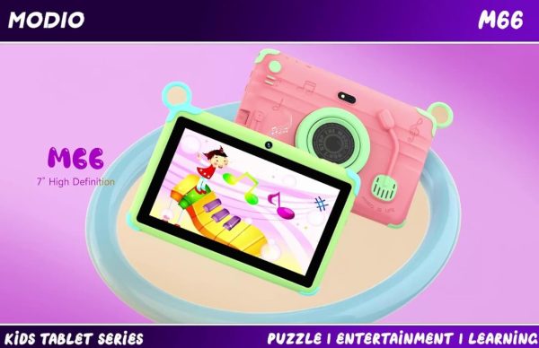 MODIO KIDS TAB 7" M66 128GB PINK 4GB RAM - Image 2