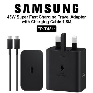 SAMSUNG 45W POWER ADAPTER WITH CABLE 1.8 MTR