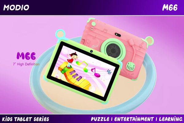 MODIO KIDS TAB 7" M66 128GB PINK 4GB RAM