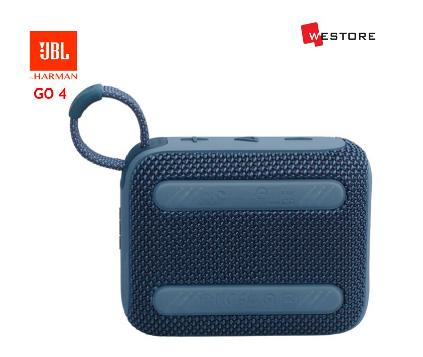 JBL GO 4 PORTABLE BLUETOOTH SPEAKER BLUE - Image 3