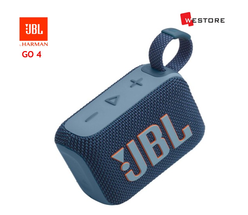 JBL GO 4 PORTABLE BLUETOOTH SPEAKER BLUE - Image 2
