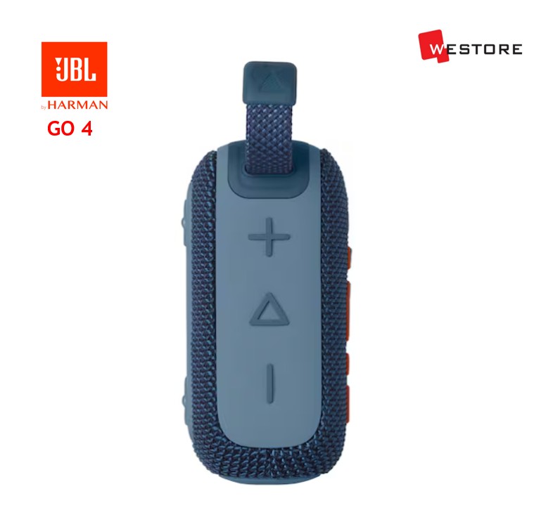 JBL GO 4 PORTABLE BLUETOOTH SPEAKER BLUE - Image 5