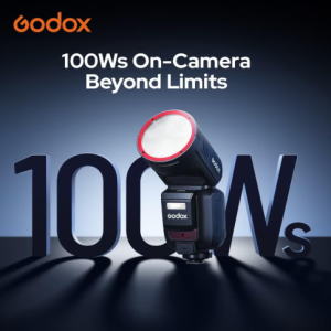 SONY CAMERA GODOX V100 FLASH