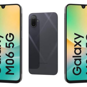 SAMSUNG GALAXY M06 5G 128GB BLAZING BLACK 4GB RAM