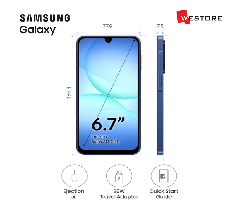 SAMSUNG GALAXY A17 5G 256GB GRAY 8GB RAM - Image 2